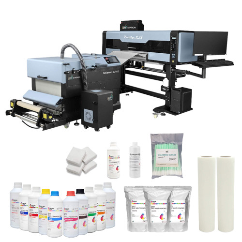 DTF Station Prestige XL3 9-Color 24" DTF Printer with Seismo L24R Bundle