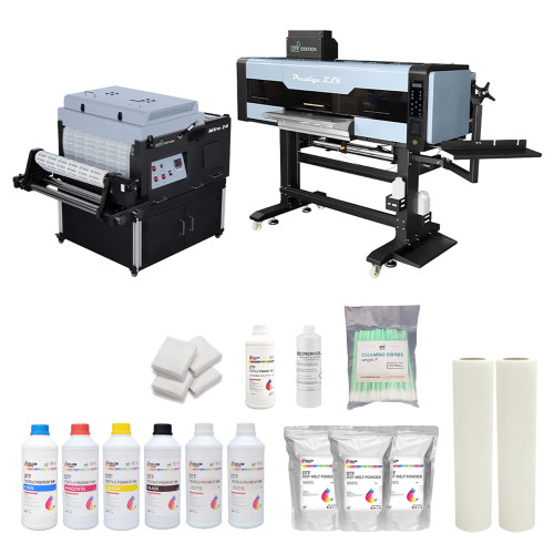DTF Station Prestige XL4 Quad-Head 24" DTF Printer with Miro 24 Bundle