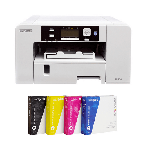 Sawgrass SG500 Printer With Sublijet Ink Set and Software Bundle