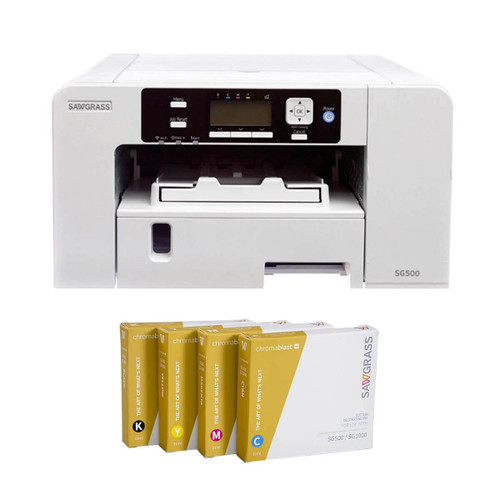 Sawgrass SG500 Virtuoso Printer Chromablast Ink and Software Bundle