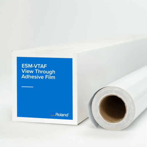 Roland 80/20 Perforated Adhesive Window Film (ESM-VTAF)