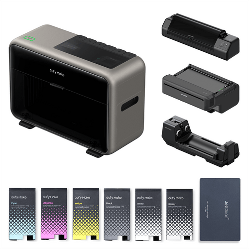 eufyMake E1 Direct-to-Object 3D-Texture UV Printer UV DTF All-In-One Production Bundle