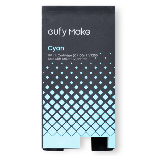 *PRE-ORDER* eufyMake E1 Replacement UV Ink Cartridge 100ml - Cyan