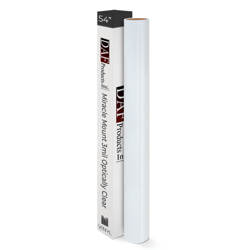 DAF Miracle Mount 3 mil Optically Clear 2-side PET Mounting Film