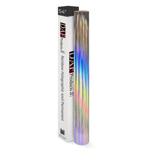 DAF Rainbow Holographic 4.0mil Permanent Adhesive Digital Vinyl