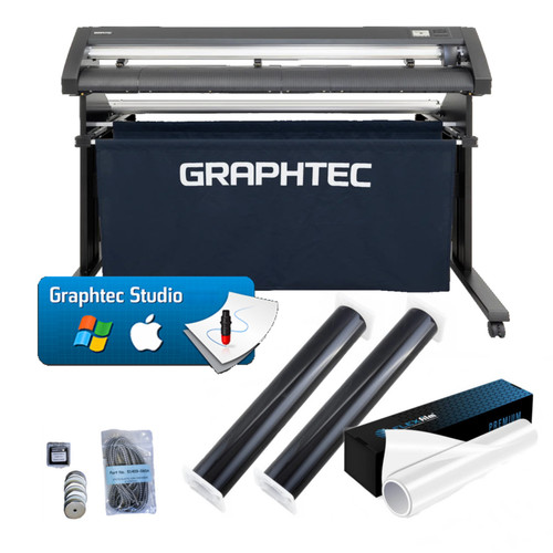 Graphtec CE8000-130AKZ 50" Window Tint and PPF Cutting Bundle