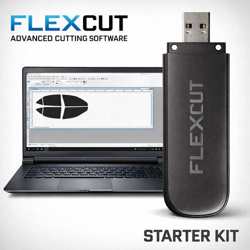 FlexCut Window Tint, PPF & Vinyl Cutting Software Kit – USB Dongle + 3-Month Subscription