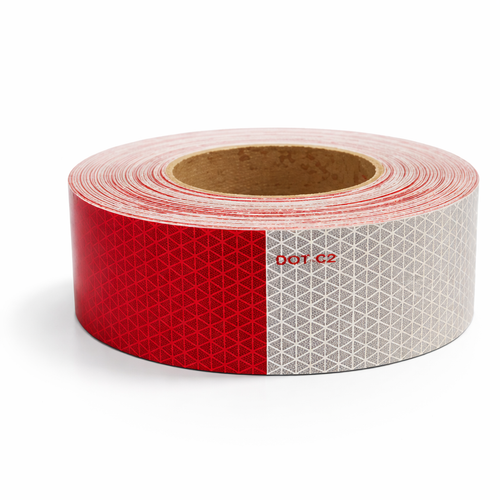 ORALITE® Daybright V92 DOT C2 Reflective Conspicuity Tape – Red & White (50yd Roll)