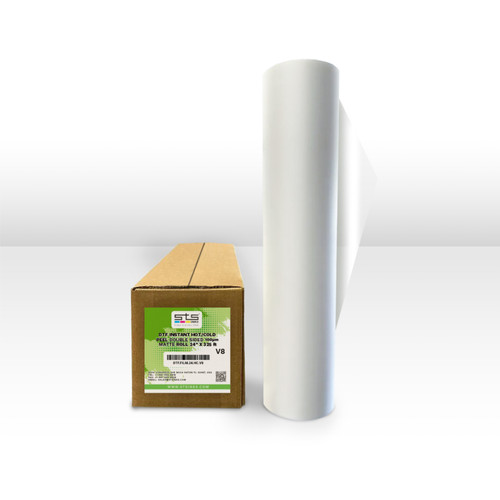 STS Inks 24″ DTF Film Instant Hot/Cold Peeling Double Sided Matte (V8)