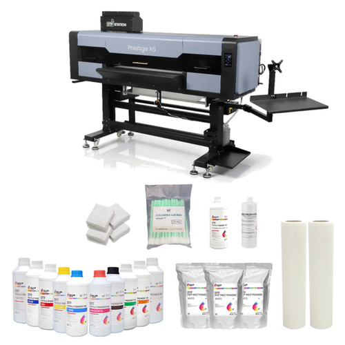 DTF Station Prestige X6 High-Volume 36" DTF Printer with Inks and Supplies