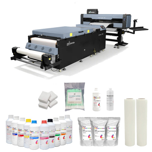 DTF Station Prestige X6 High-Volume 36" DTF Printer with Seismo V36R Shaker Bundle