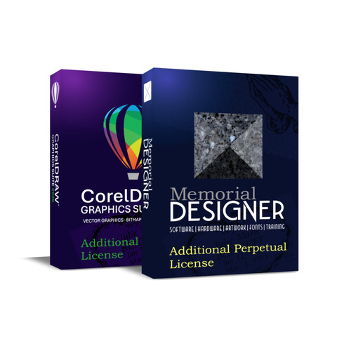 MemorialDESIGNER Sandblast & Memorial Cutting Software - Additional User