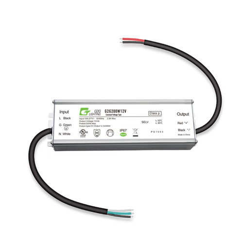 G2G Power Supply for LED Lighting (200Watt - 12Volt DC)
