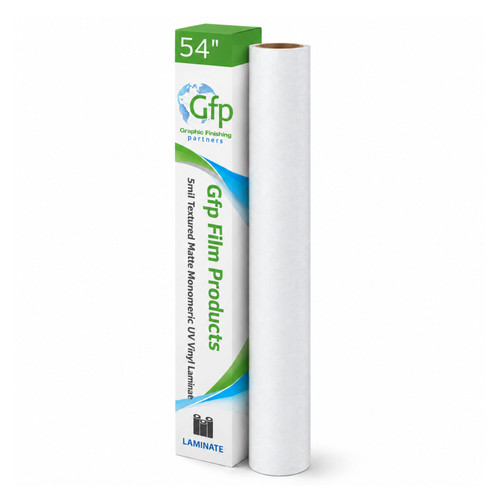 Gfp Film Products 5mil Textured Matte Monomeric UV Vinyl Laminate