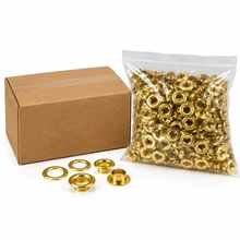 Image One Impact Ace in the Hole Self-Piercing Brass Grommets – 500 Per Bag
