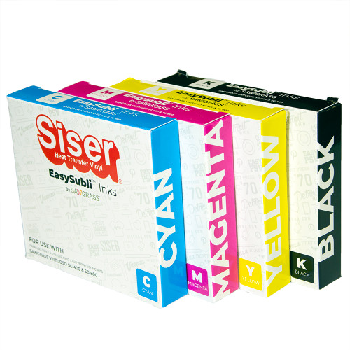 Sawgrass/ Siser EasySubli Inks for SG400 or SG800 Virtuoso Printers
