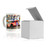 Gift Boxes for 11 oz Mugs - White - 4"x4"x4" (25 Pack)