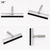 Alumalite Squeegee with Felt Edge, Aluminum Vinyl Application Squeegee
