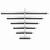 Alumalite Squeegee with Felt Edge, Aluminum Vinyl Application Squeegee