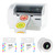 UniNet iColor 250 Inkjet Color Label Printer & Cutter Bundle with Media Extra Inks, CustomCut Software, 2-Year Warranty