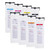 Roland EUV5 UV 750 ml Ink Pouch Set CMYKWhWhReOr & Cleaning Pouch