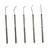 Weeding Tool Kit, Stainless Steel Tipped Vinyl Weeding Pick Set