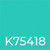 KPMF K75400 Series Gloss Trident Blue Vinyl Vehicle Wrap (K75418)