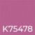 KPMF K75400 Series Gloss Interstellar Pink Vinyl Vehicle Wrap (K75478)