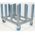 Mobile Floor Rack for Vinyl Rolls - Heavy Duty - Holds 12 x 2" Cores