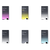 eufyMake E1 Replacement UV Ink Cartridge Set (CMYK + White & Gloss)