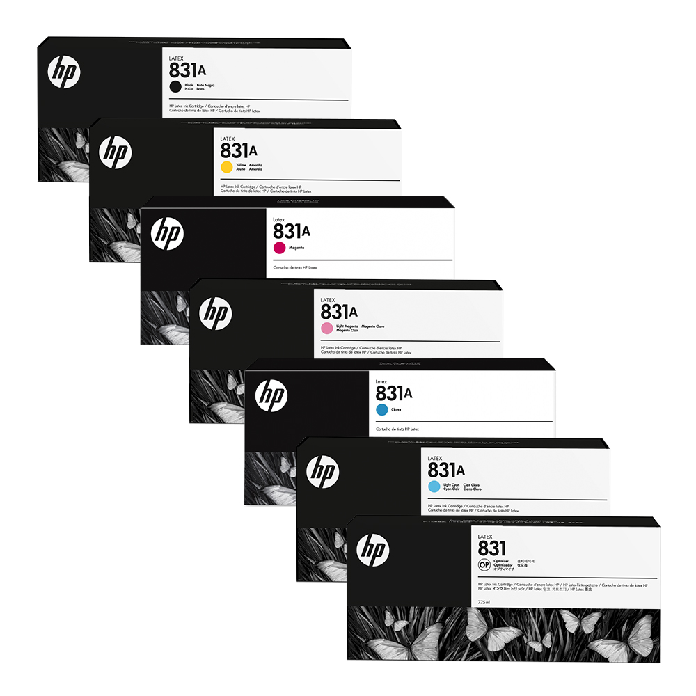 HP Latex 831B インクカートリッジ Amazon.com: 831 831A Ink Cartridge 831A Latex Inks CZ682A