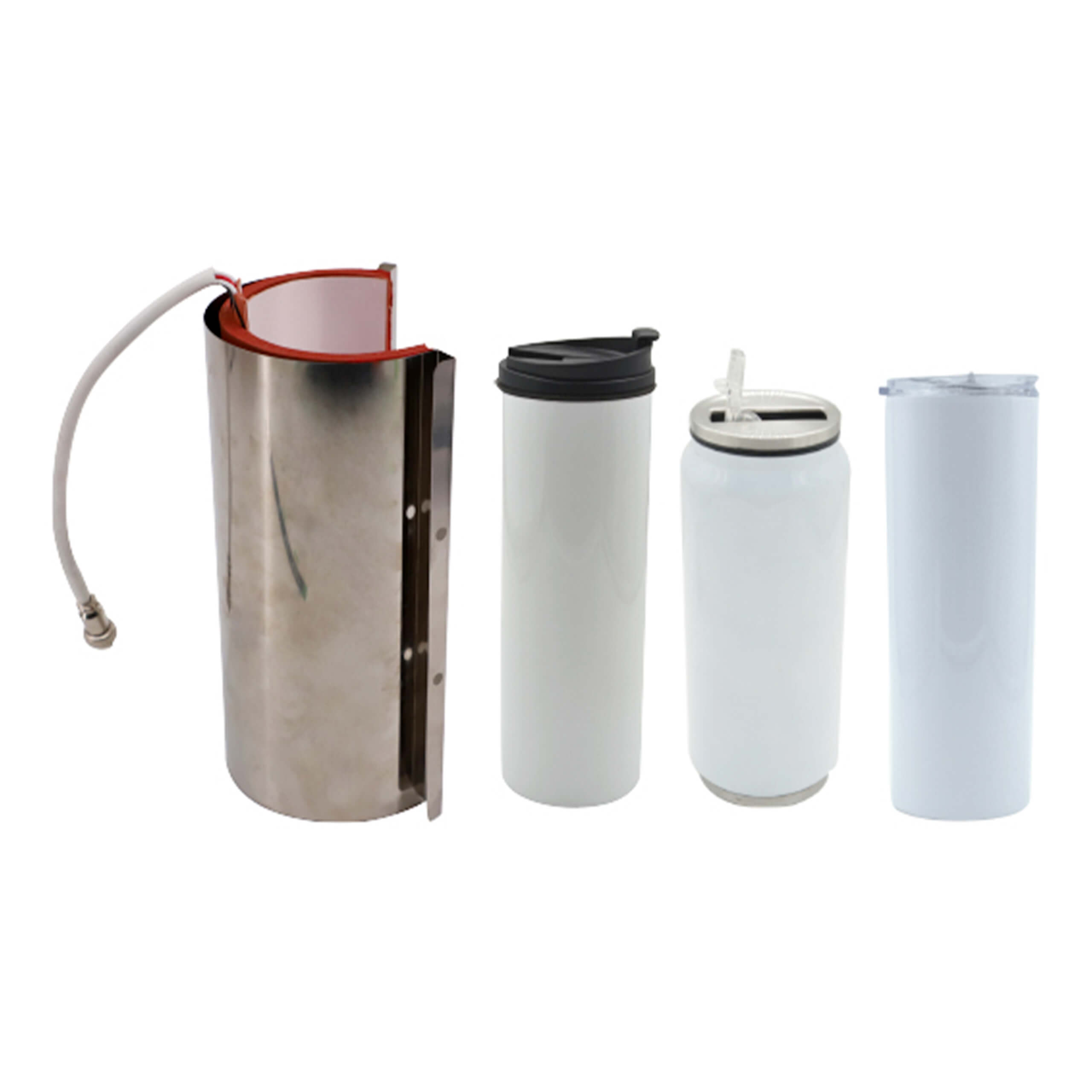 Mug Sublimation Kit including Multi-Mug Press, Mugs & Sublimation Supplies
