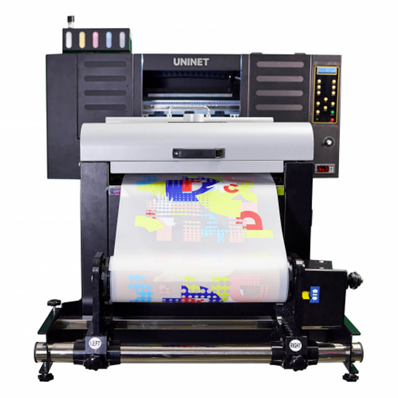 Uninet 6000 Direct to Film (DTF) 24 Dual Head Roll Printer, Shaker & Training