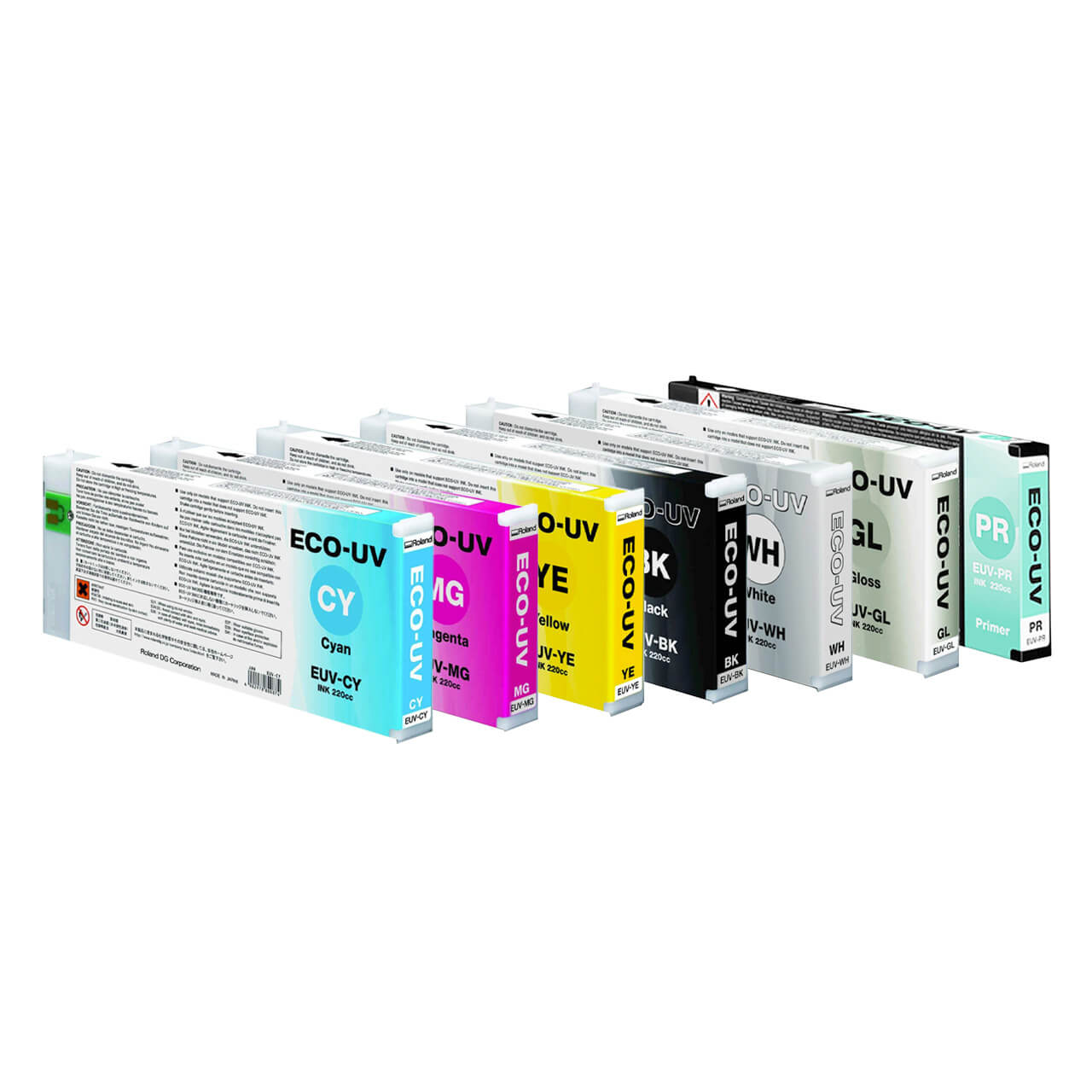 レジェンダーリキッド legendar Liquid 20ml Roland Eco-UV 220cc Ink Cartridge for LEF2 Printers