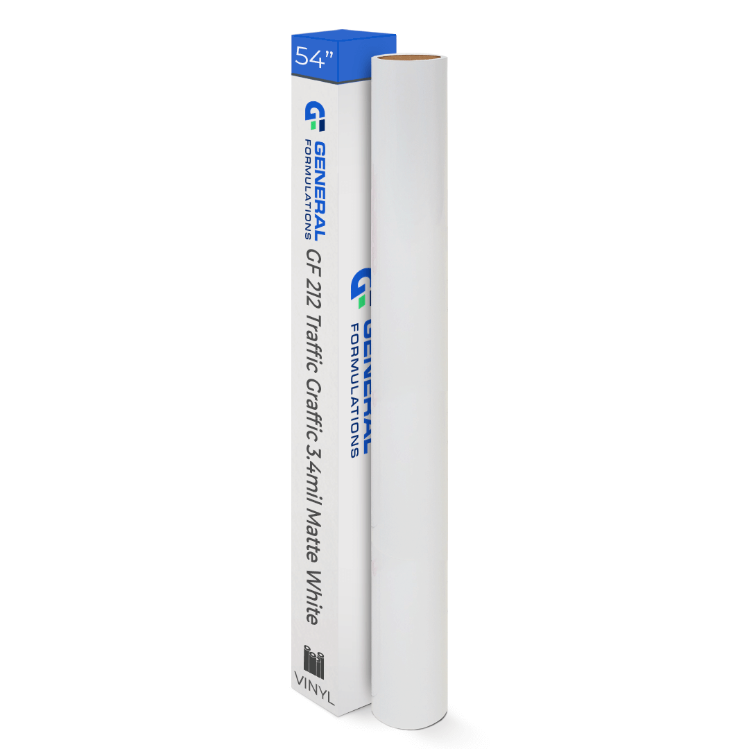 General Formulations GF 212 Traffic Graffic 3.4mil Matte White