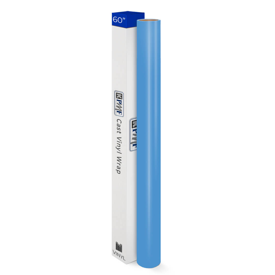 KPMF K75400 Series Gloss Porcelain Blue Vinyl Vehicle Wrap (K75414)