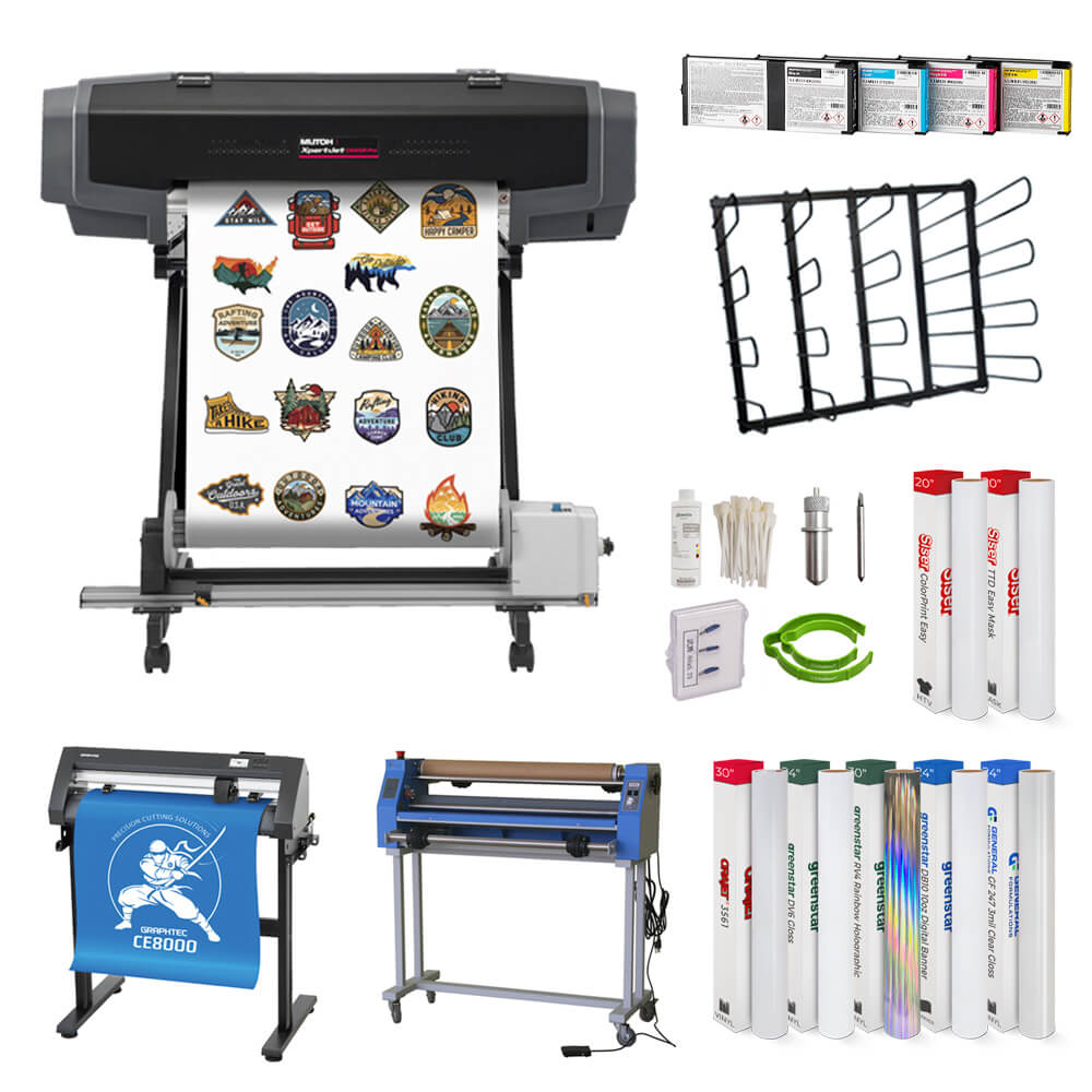 Mutoh XpertJet C641SR Pro 24” Print and Cut Business Bundle