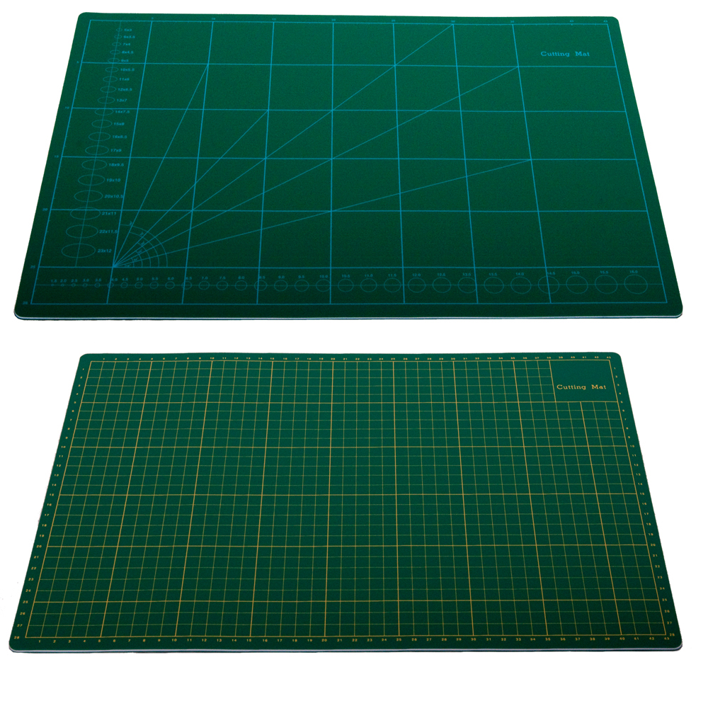 Hobby cutting mat Size A3 450mm X 300mm 12 X 18 PVC 3mm thick – Slot Car  Space Solutions