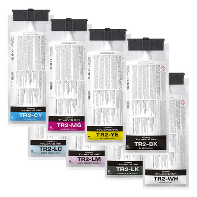 TR-LC Roland TrueVisインク Roland TrueVIS TR2 Ink Set for VG3 Printers CMYKLcLmLkWh