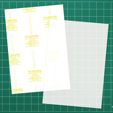 Forever Multi-Trans (Metallic Silver) Heat Transfer Paper 8.5" X - Foto 6