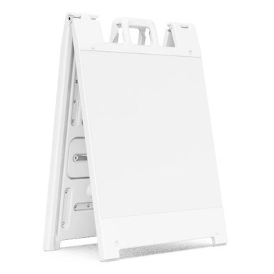 Square Stand ホワイト Heavy Duty Squarecade 36 A-Frame Sign Stand 24