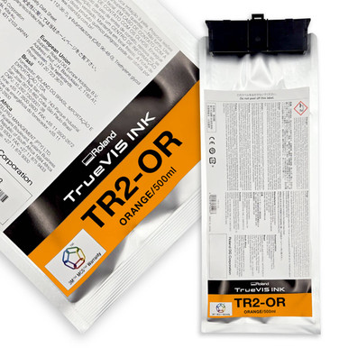 【未使用品】TrueVIS TRインク（イエロー） 【500ml】 TR-YE Roland DG TrueVIS INK（溶剤インク） TR2-YE イエロー 500ml
