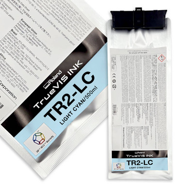 【未使用品】TrueVIS TRインク（ブラック） 【500ml】 TR-BK　2 Roland TrueVIS TR2 Black Ink (500cc Pouch) TR2-BK
