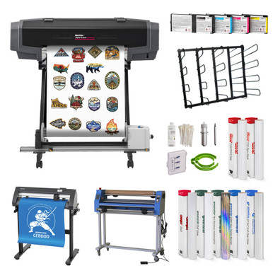 Mutoh XpertJet C641SR Pro 24” Print and Cut Business Bundle
