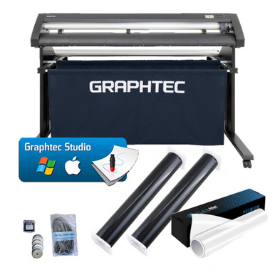Graphtec CE8000-130AKZ 50-Inch Window Tint & PPF Cutting Bundle ...