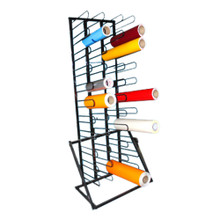 Crafit Mobile Vinyl Roll Holder, 60 Compartment Vinyl Storage Organize –  WoodArtSupply