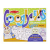 Melissa & Doug Goofy Faces - Googly Eyes Coloring Pad #5169 - 000772051699