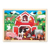 Melissa & Doug Barnyard Buddies Wooden Jigsaw Puzzle - 24 Pieces #9061 - 000772090612