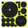 Shoot N C Assorted 1", 2", 3", 6" & 8" Bull's-Eye Target #34018 - 029057340181