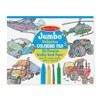 Melissa & Doug Jumbo Coloring Pad - Vehicles #4205 - 000772042055